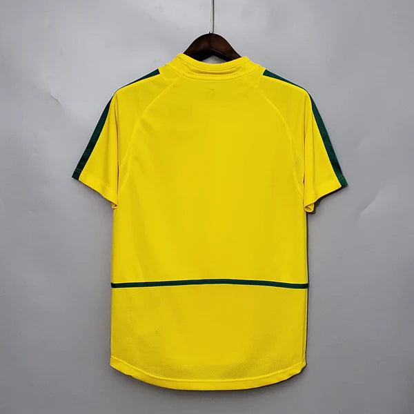 2002 Brazil Home Jersey Retro