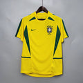 2002 Brazil Home Jersey Retro