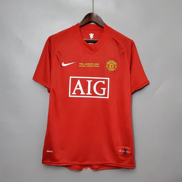 07/08 Manchester United Home Jersey Retro