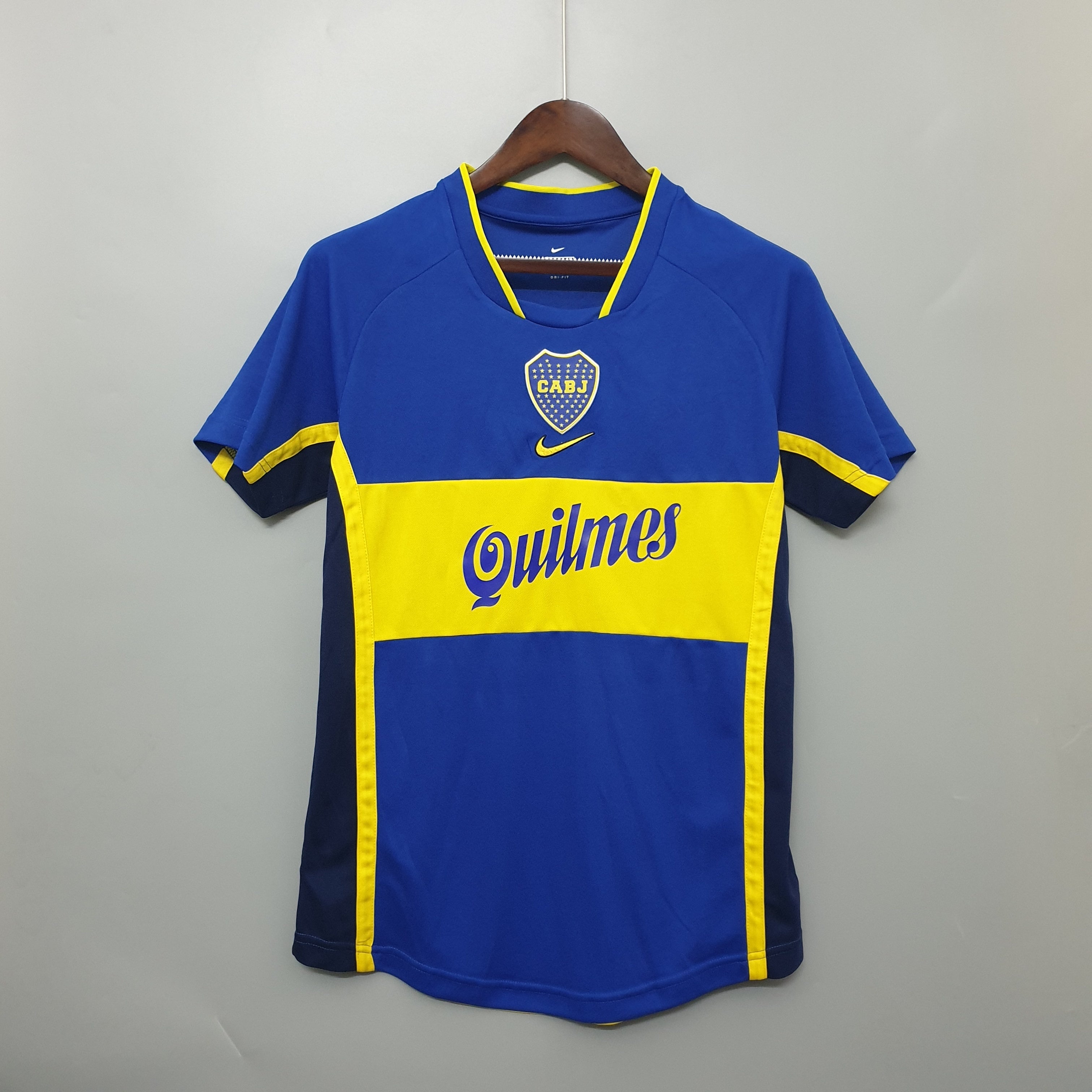 2001/2002 Boca Juniors Home Jersey Retro