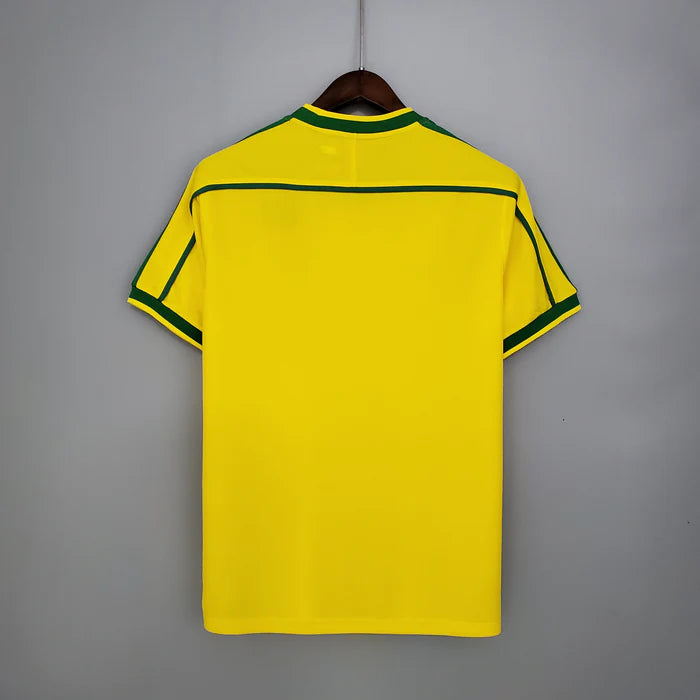 1998 Brazil Home Jersey Retro