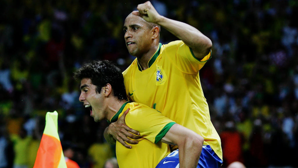 2006 Brazil Home Jersey Retro
