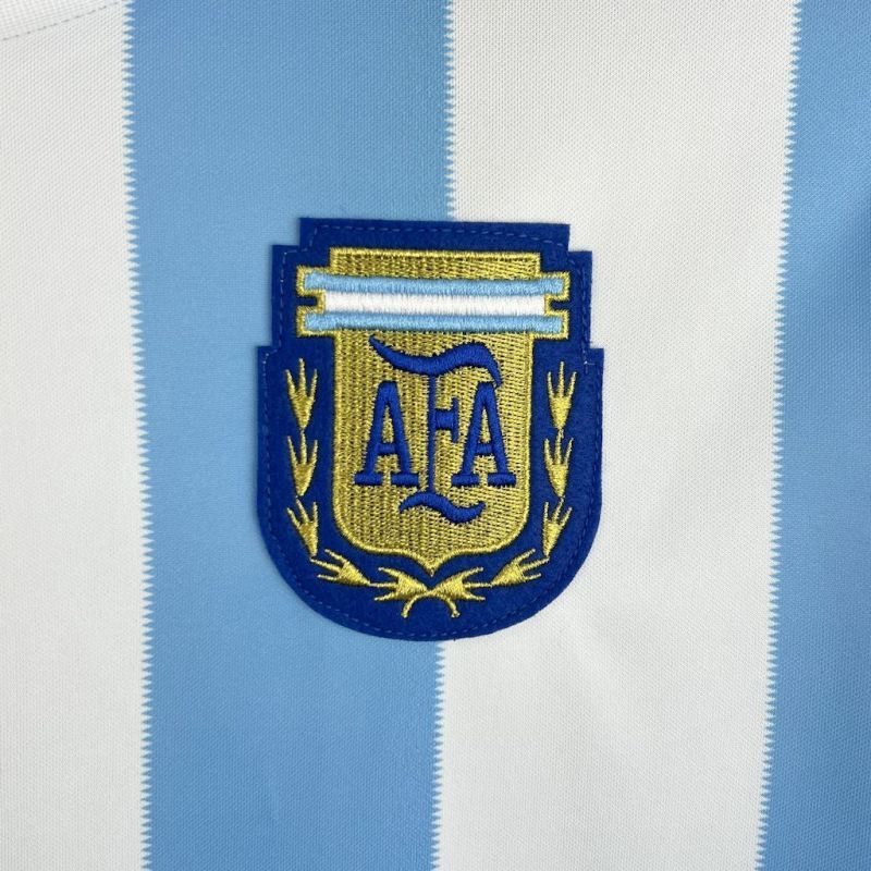 1986 Argentina Home Jersey Retro