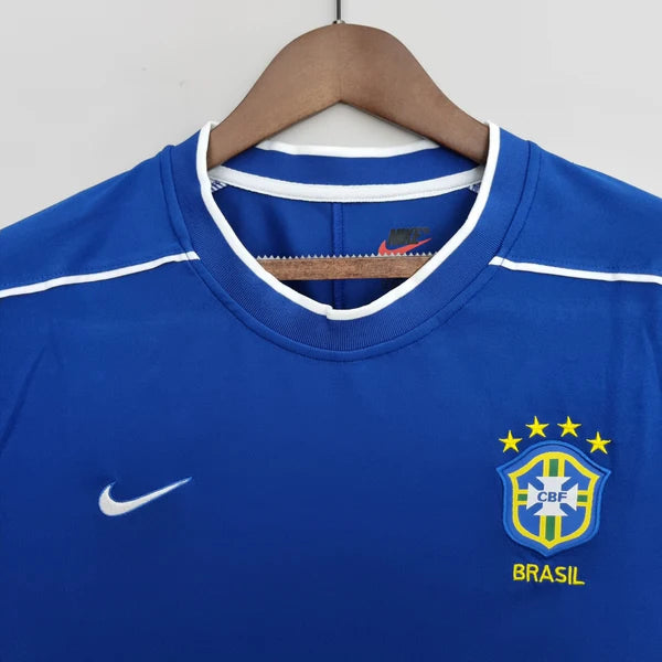 1998 Brazil Away Jersey Retro