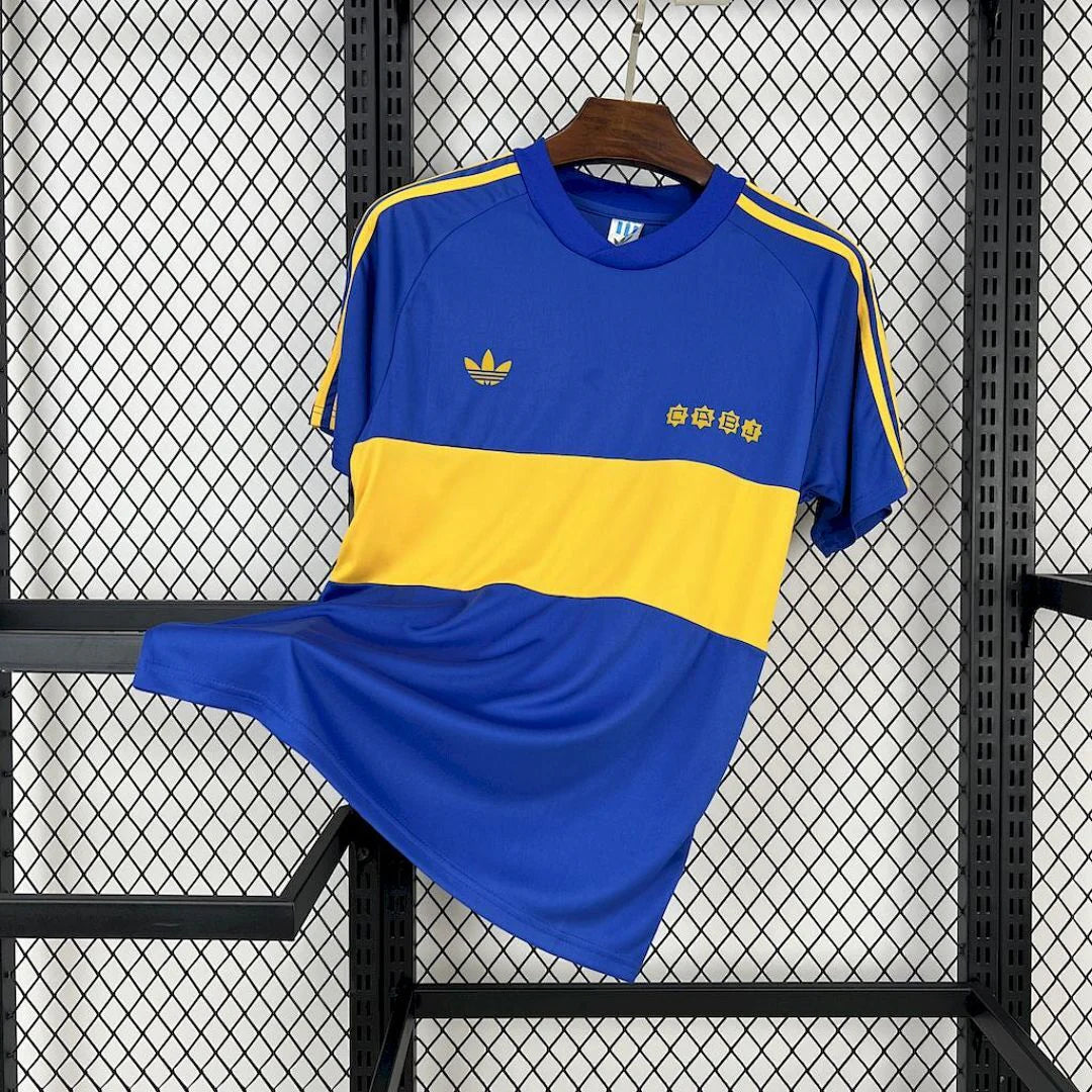81/82 Boca Juniors Home Jersey Retro