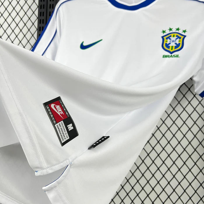 1998 Brazil Second Away Jersey Retro