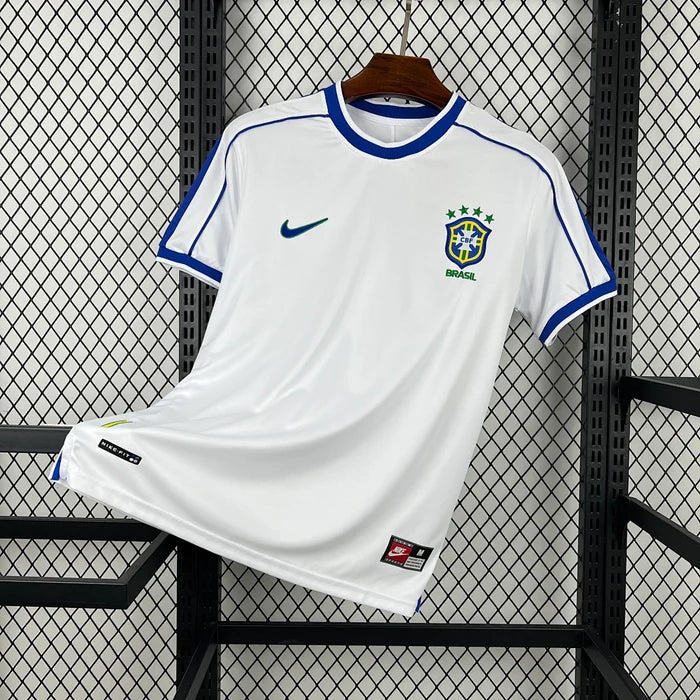 1998 Brazil Second Away Jersey Retro