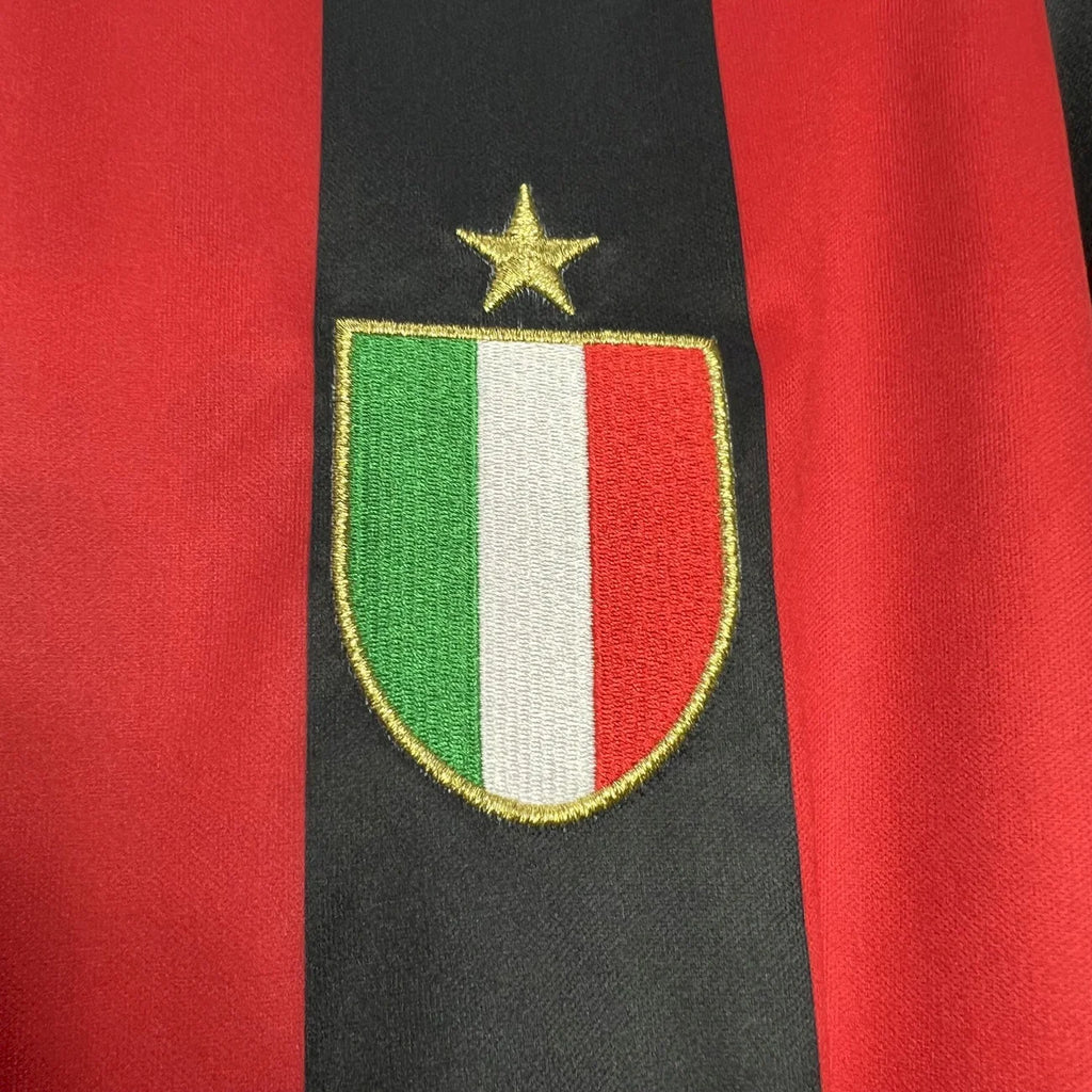 88/89 Milan Jersey Home Retro