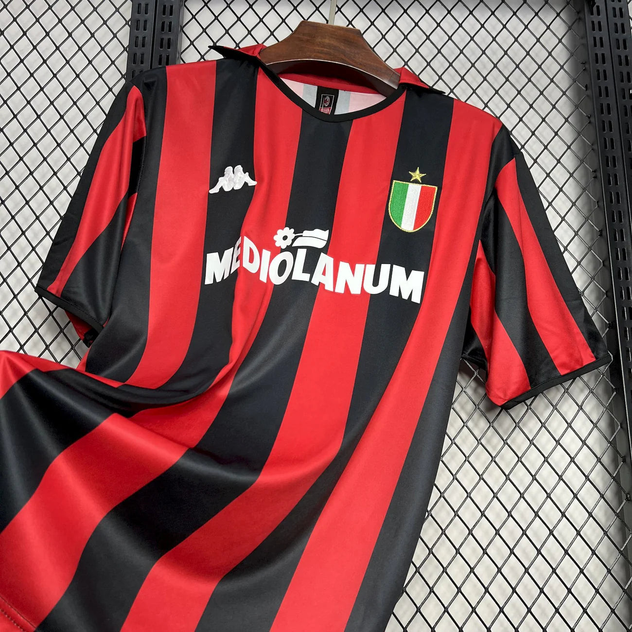 88/89 Milan Jersey Home Retro