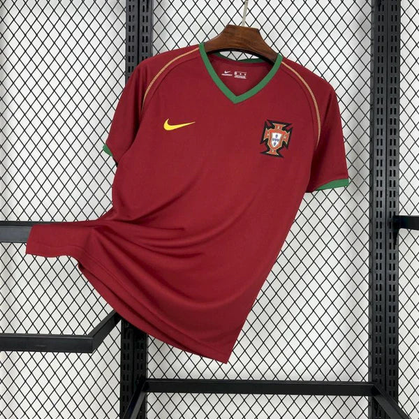 2006 Portugal Home Jersey Retro