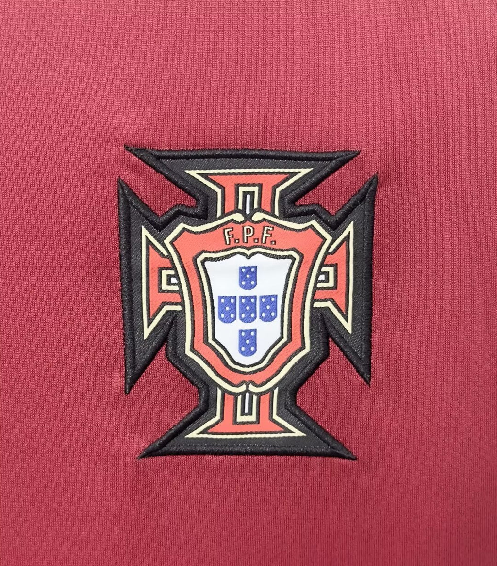 2006 Portugal Home Jersey Retro