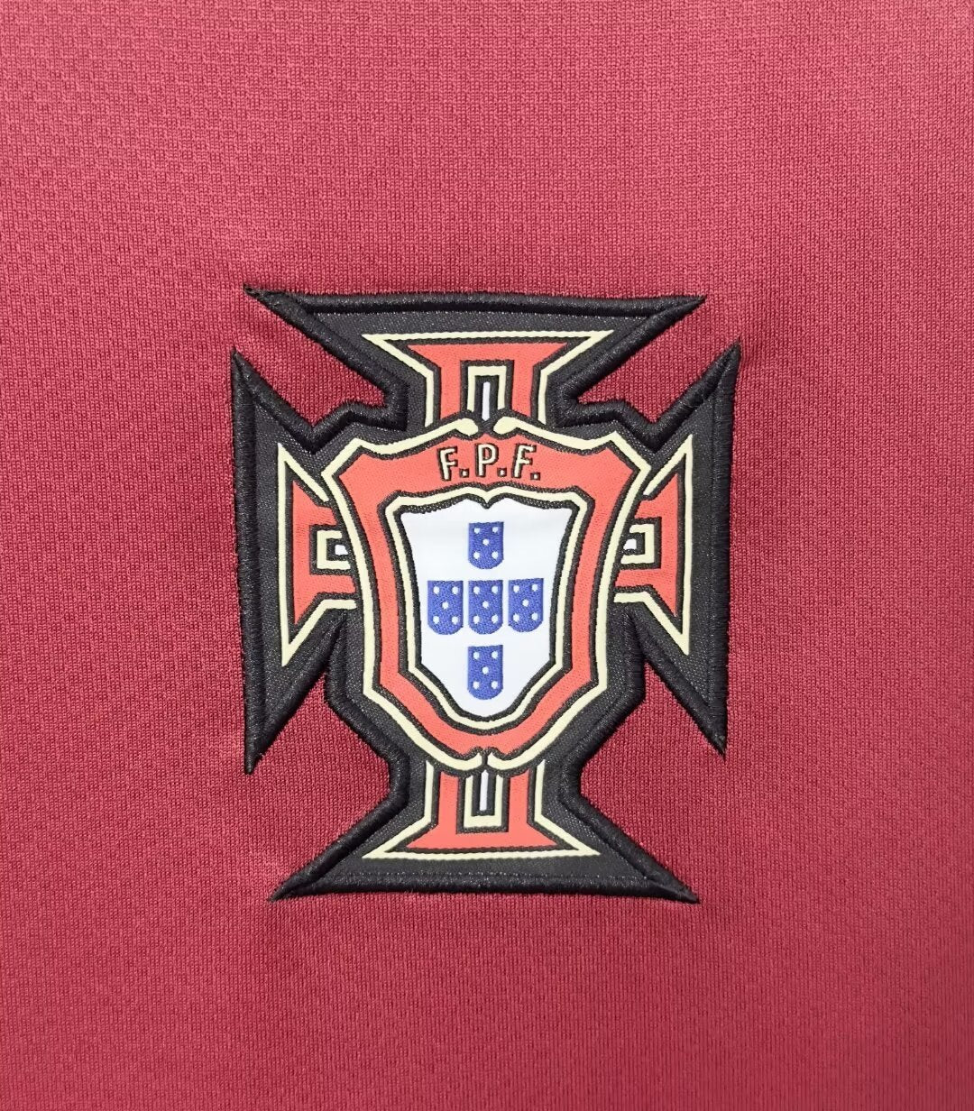 2006 Portugal Home Jersey Retro
