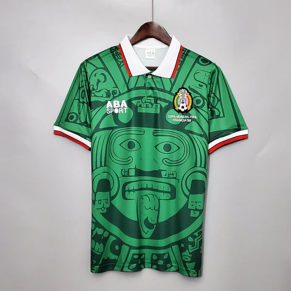 98/99 Mexico Home Jersey Retro