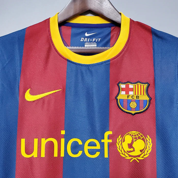10/11 Barcelona Home Jersey Retro