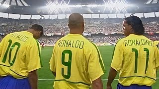 2002 Brazil Home Jersey Retro