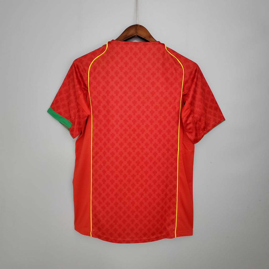 2004 Portugal Home Jersey Retro