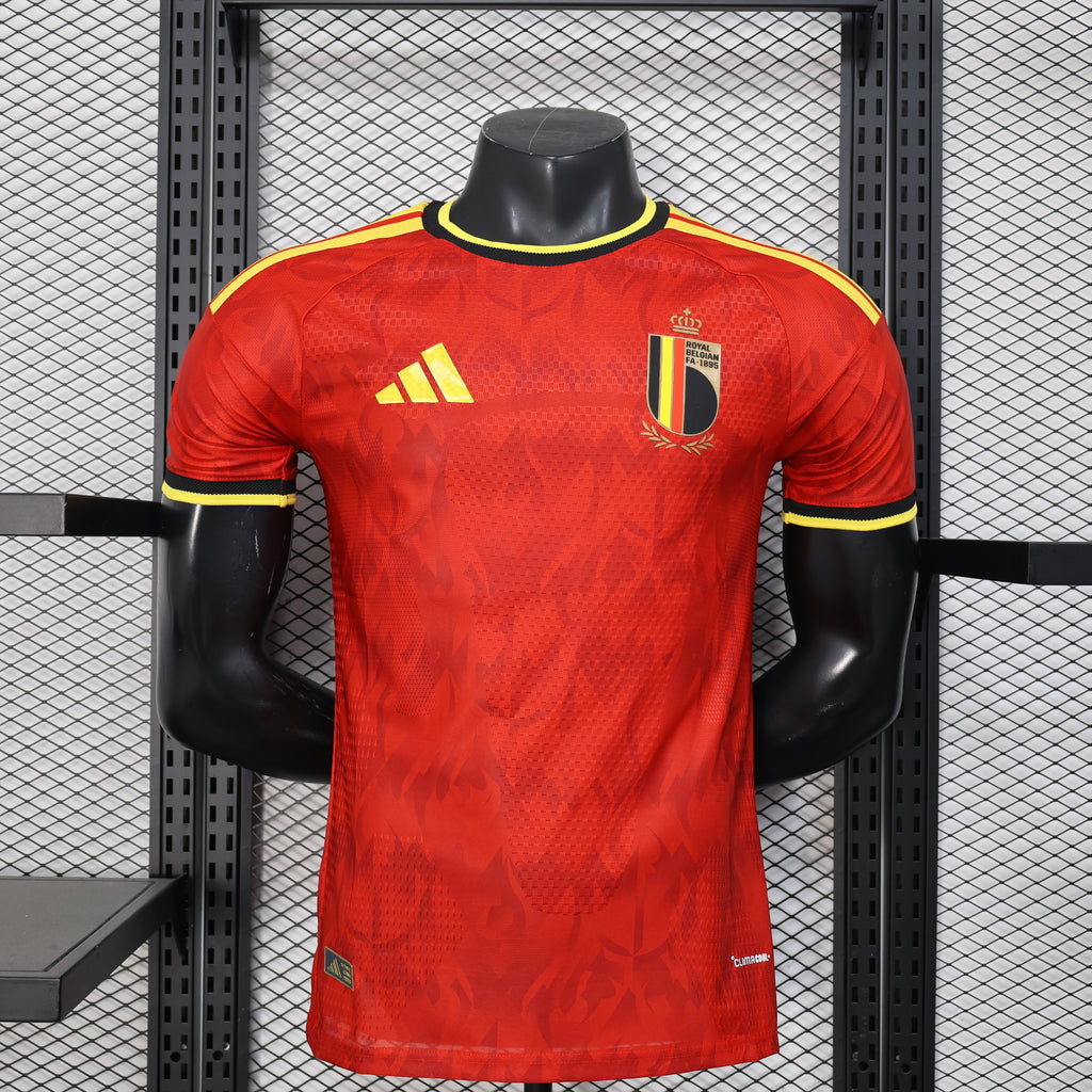 2026 Belgium Home Jersey Player