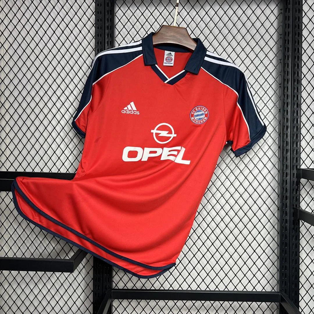 00/01 Bayern Munich Home Jersey Retro
