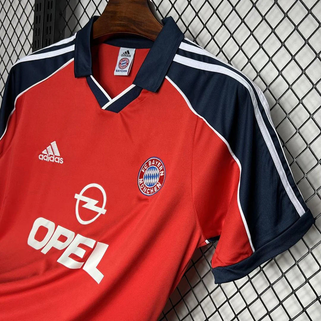 00/01 Bayern Munich Home Jersey Retro