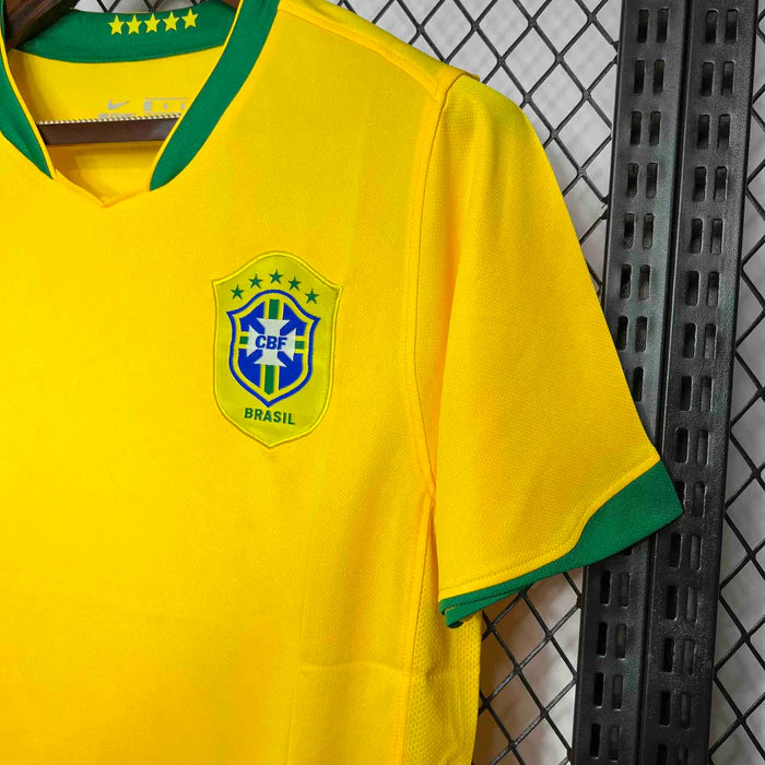 2006 Brazil Home Jersey Retro