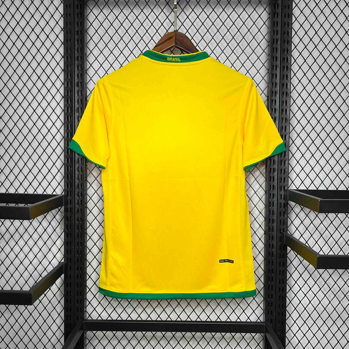 2006 Brazil Home Jersey Retro