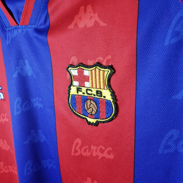 96/97 Barcelona Home Jersey Retro