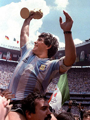 1986 Argentina Home Jersey Retro