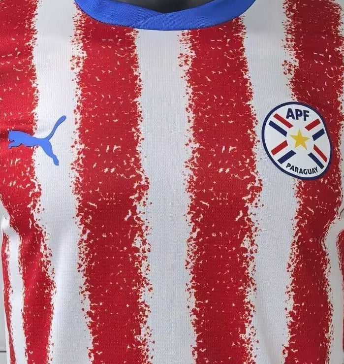 2026 Paraguay Home Jersey Player