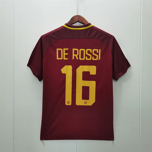 17/18 Roma Home Jersey Retro