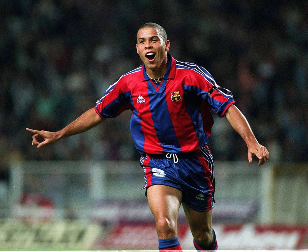 96/97 Barcelona Home Jersey Retro
