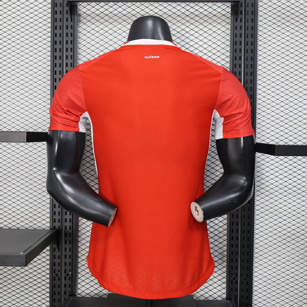 2026 Switzerland Home Jersey Player